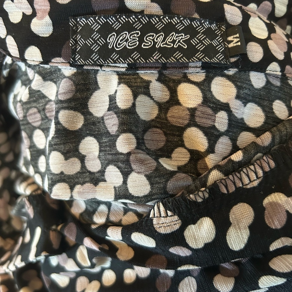 Women’s black with dots dress - Picture 4 of 6